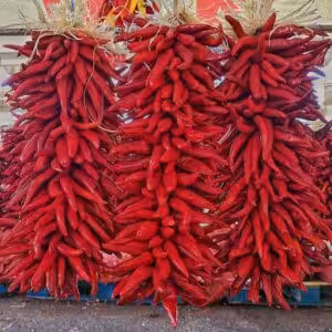 6" Hatch Pequin Chile Ristra (Mini)