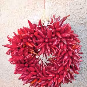 Hatch Pequin Chile Ristra Wreath